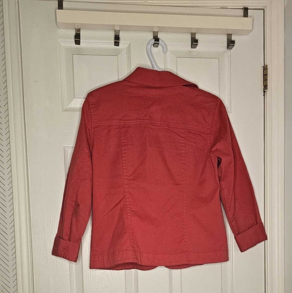 Red Denim Jacket - Picture 2 of 3